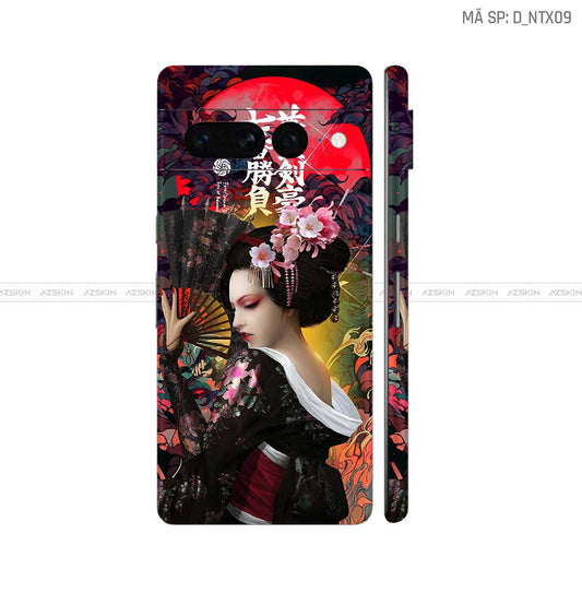 Dán Skin Google Pixel 8 Series Hình Nghệ Thuật Xăm | D_NTX09