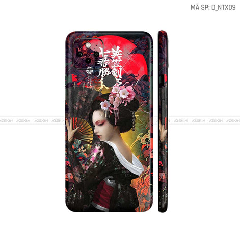 Dán Skin Google Pixel 5 Hình Nghệ Thuật Xăm | D_NTX09