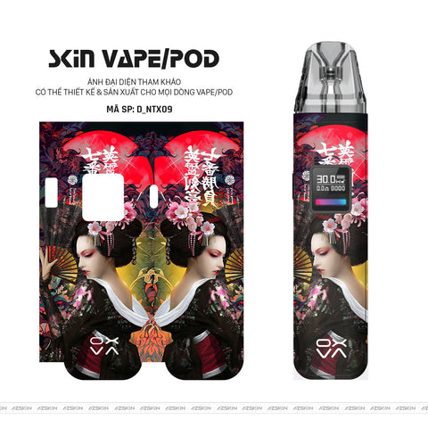 Dán Skin Pod Hình Nghệ Thuật Xăm | D_NTX09