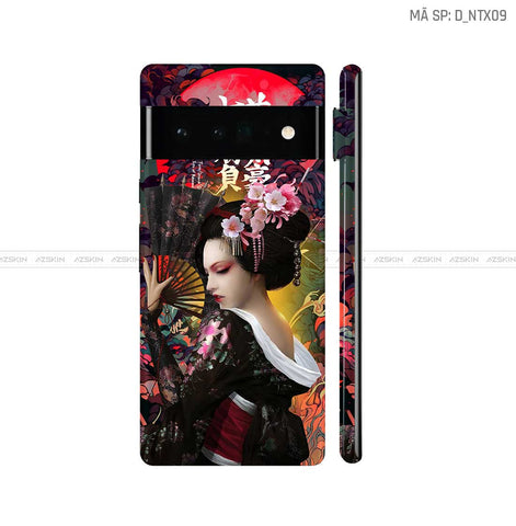 Dán Skin Google Pixel 6 Series Hình Nghệ Thuật Xăm | D_NTX09
