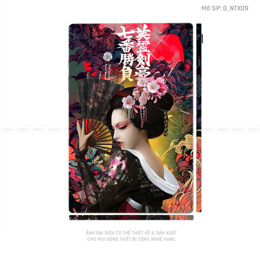 Dán Skin Galaxy Tab A Series Hình Geisha | D_NTX09