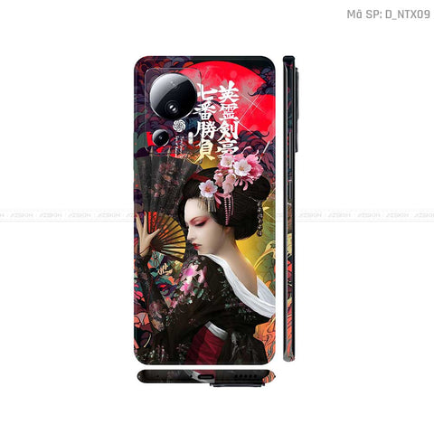 Dán Skin Xiaomi 13 Series Hình Tattoo | D_NTX09