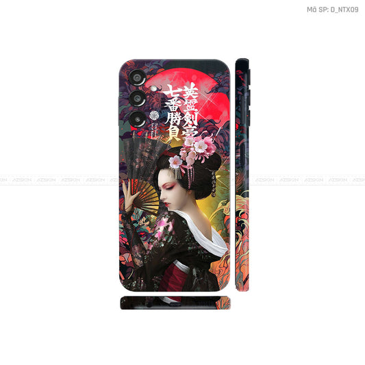 Dán Skin Samsung A Series Hình Geisha | D_NTX09
