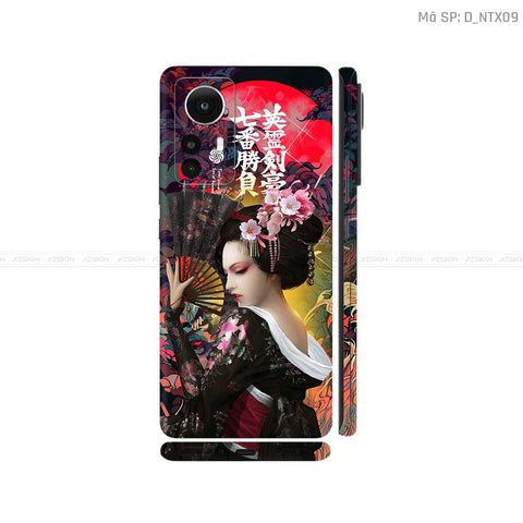 Dán Skin Xiaomi 12 Series Hình Tattoo | D_NTX09