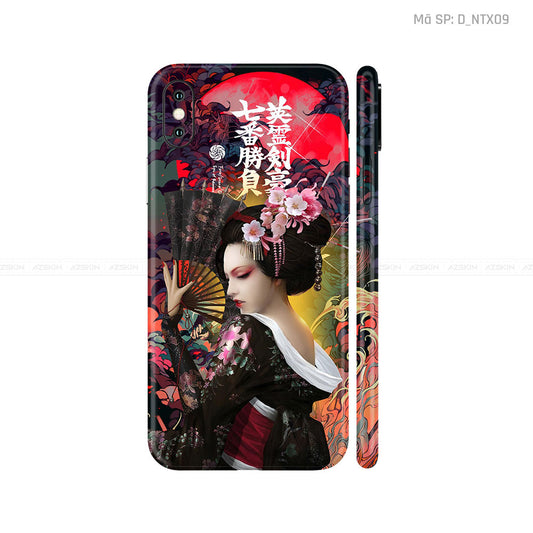 Dán Skin IPhone X Series Hình Nghệ Thuật Xăm | D_NTX09