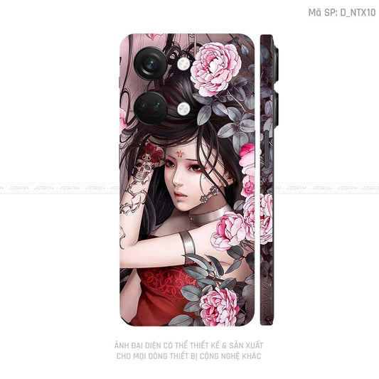 Dán Skin Oneplus Nord Series Hình Geisha | D_NTX10