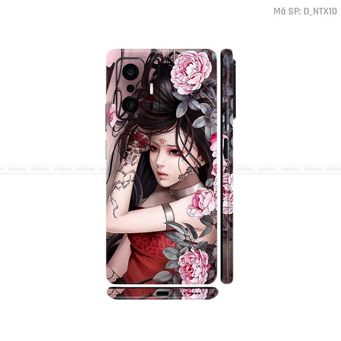 Dán Skin Xiaomi 11 Series Hình Tattoo | D_NTX10