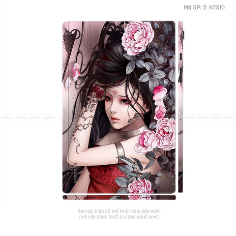 Dán Skin Galaxy Tab A Series Hình Geisha | D_NTX10