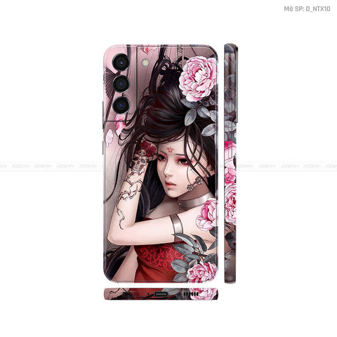 Dán Skin Galaxy S22 Series Hình Geisha  | D_NTX10