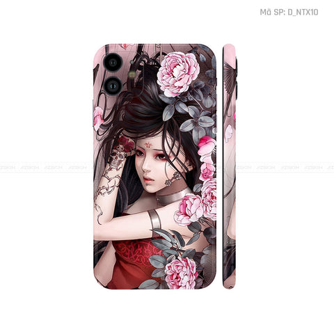 Dán Skin IPhone 11 Series Hình Nghệ Thuật Xăm | D_NTX10