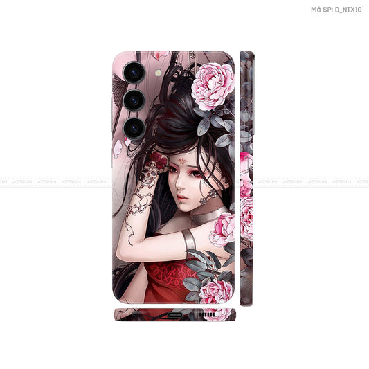 Dán Skin Galaxy S23 Series Hình Geisha | D_NTX10