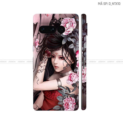 Dán Skin Google Pixel 8 Series Hình Nghệ Thuật Xăm | D_NTX10