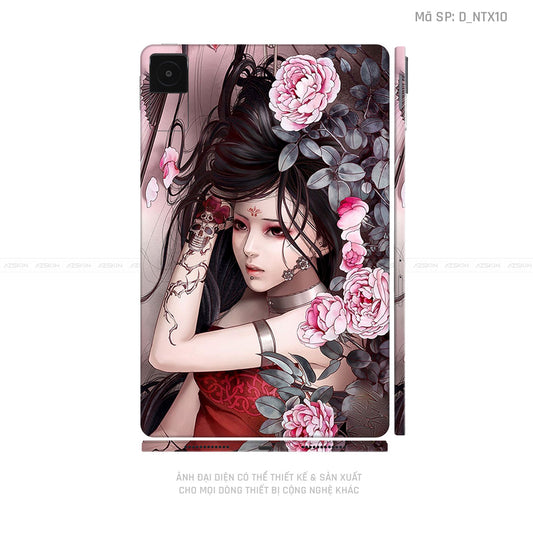 Dán Skin Máy Tính Bảng Xiaomi Mipad Hình Geisha | D_NTX10