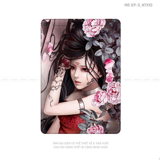 Dán Skin IPad Gen Series Hình Geisha | D_NTX10