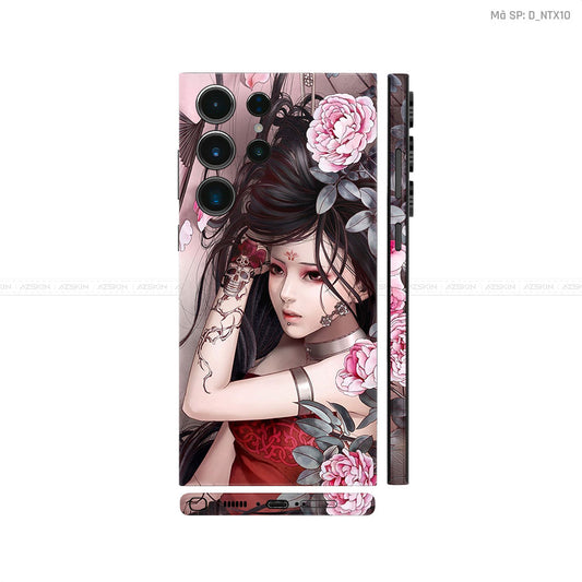 Dán Skin Galaxy S23 Series Hình Geisha | D_NTX10