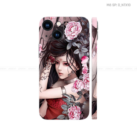 Dán Skin IPhone 14 Series Hình Nghệ Thuật Xăm | D_NTX10