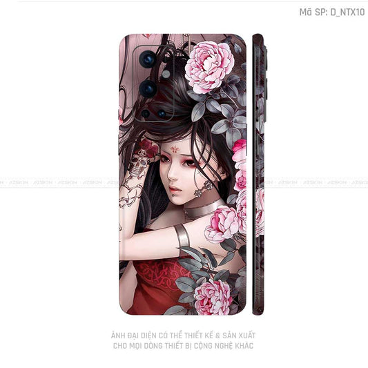 Dán Skin Oneplus 8/9 Series Hình Geisha | D_NTX10