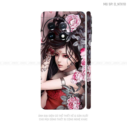 Dán Skin Oneplus Ace Series Hình Geisha | D_NTX10