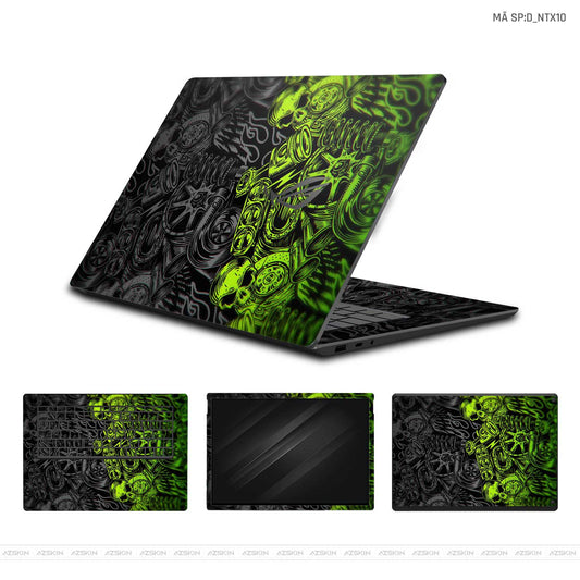 Dán Skin Laptop Asus Hình Nghệ Thuật Xăm | D_NTX10