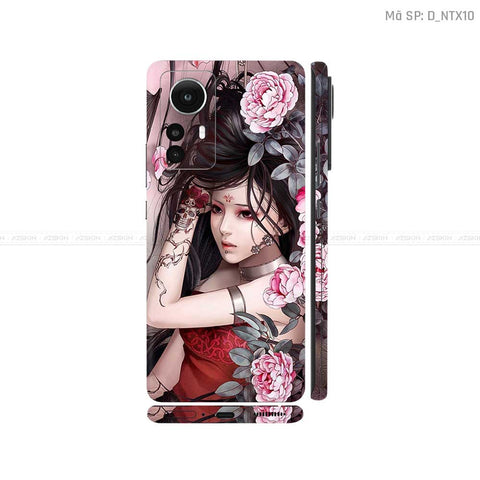 Dán Skin Xiaomi 12 Series Hình Tattoo | D_NTX10