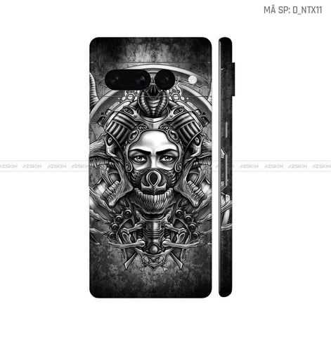 Dán Skin Google Pixel 8 Series Hình Nghệ Thuật Xăm | D_NTX11