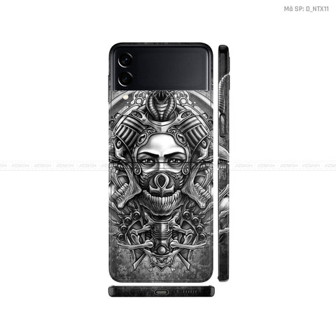 Dán Skin Galaxy Zflip3 Hình Geisha | D_NTX11