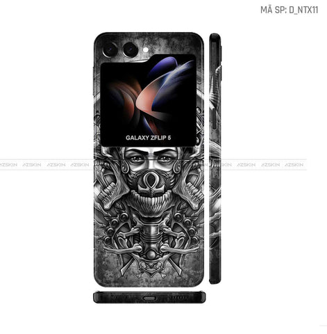 Dán Skin Galaxy Z Flip5 Hình Geisha | D_NTX11