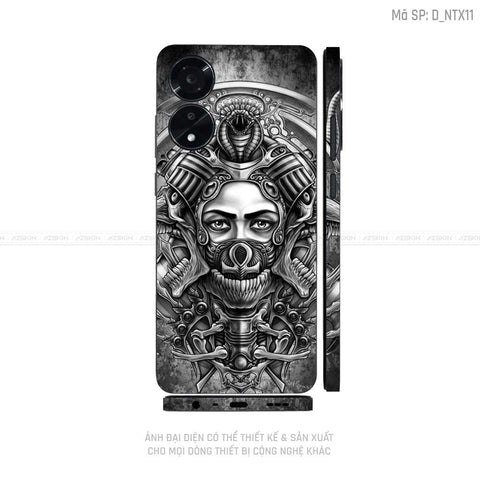 Miếng Dán Skin Điện Thoại OPPO A Series Hình Tattoo | D_NTX11