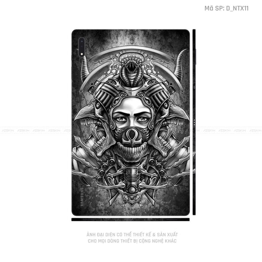 Dán Skin Galaxy Tab S9 Series Hình Tattoo Geisha | D_NTX11