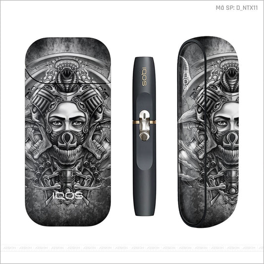 Dán Skin IQOS Hình Nghệ Thuật Xăm | D_NTX11