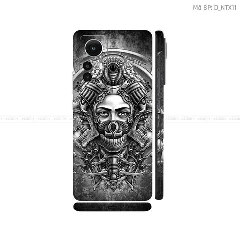 Dán Skin Xiaomi 12 Series Hình Tattoo | D_NTX11