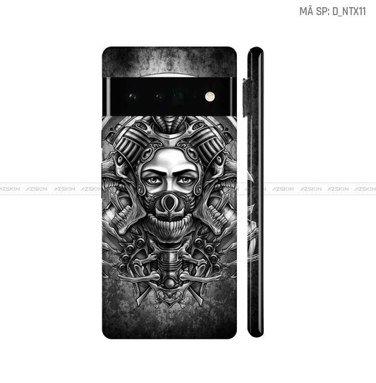 Dán Skin Google Pixel 6 Series Hình Nghệ Thuật Xăm | D_NTX11