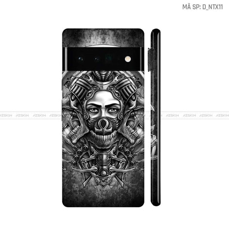 Dán Skin Google Pixel 6 Series Hình Nghệ Thuật Xăm | D_NTX11