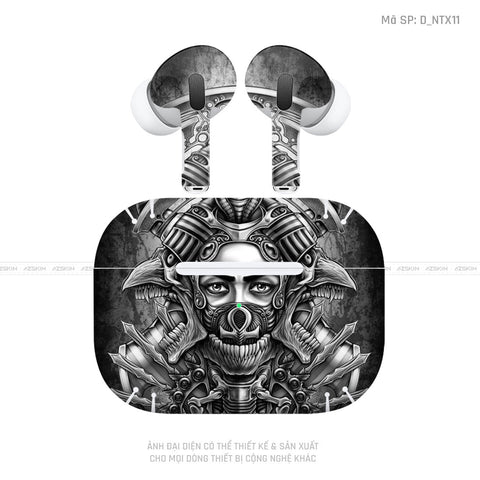 Dán Skin Tai Nghe Airpod 3 Hình Geisha | D_NTX11