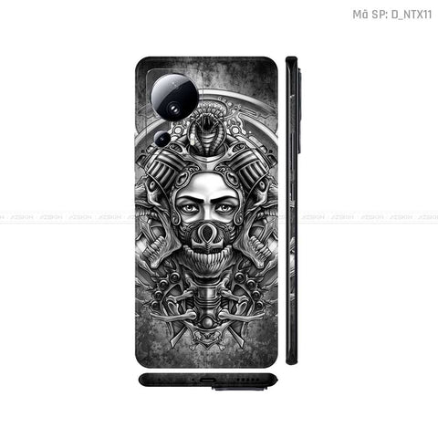 Dán Skin Xiaomi 13 Series Hình Tattoo | D_NTX11