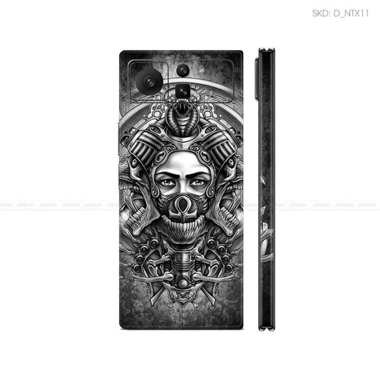 Dán Skin Điện Thoại Xiaomi Mix Fold Series Hình Nghệ Thuật Xăm | D_NTX11