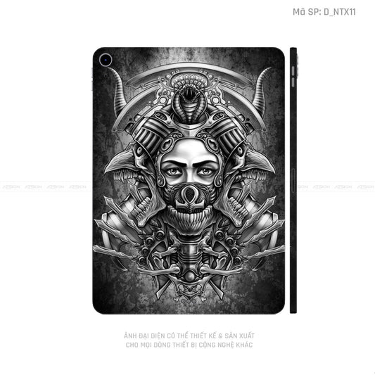Dán Skin IPad Mini Series Hình Tattoo Geisha | D_NTX11