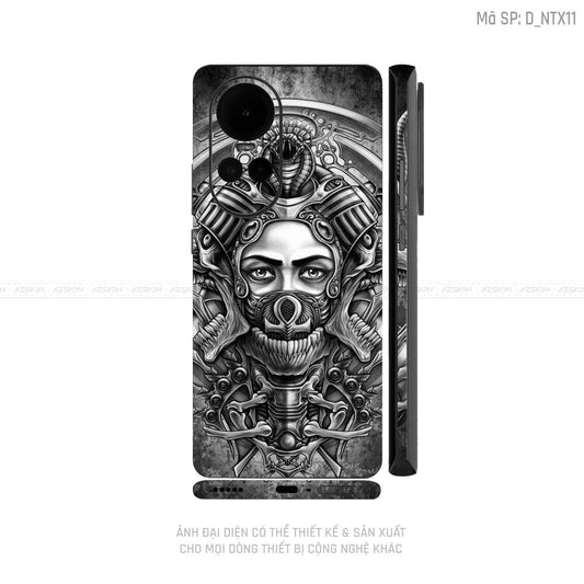 Dán Skin Điện Thoại OPPO Reno Series Hình Nghệ Thuật Xăm | D_NTX11