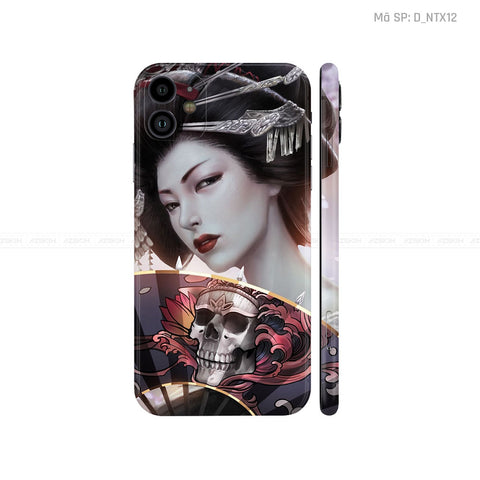 Dán Skin IPhone 11 Series Hình Nghệ Thuật Xăm | D_NTX12