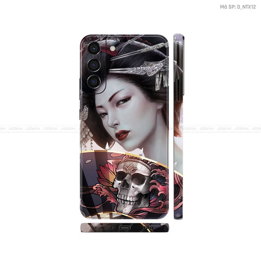 Dán Skin Galaxy S22 Series Hình Geisha  | D_NTX12
