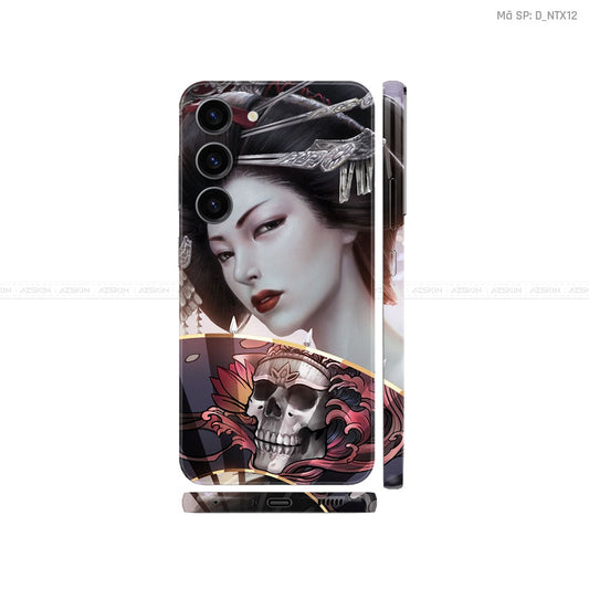Dán Skin Galaxy S23 Series Hình Geisha | D_NTX12
