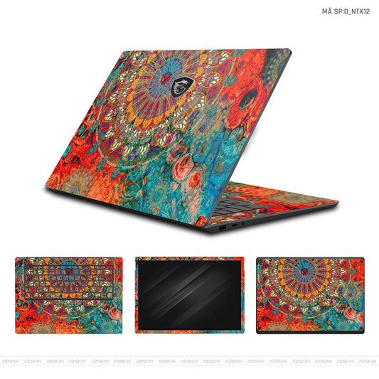 Dán Skin Laptop MSI Hình Nghệ Thuật Xăm | D_NTX12