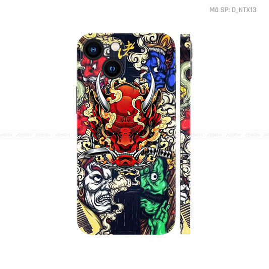 Dán Skin IPhone 14 Series Hình Nghệ Thuật Xăm | D_NTX13