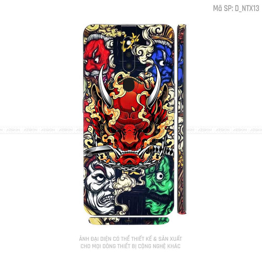 Miếng Dán Skin Điện Thoại OPPO F Series Hình Nghệ Thuật Xăm | D_NTX13