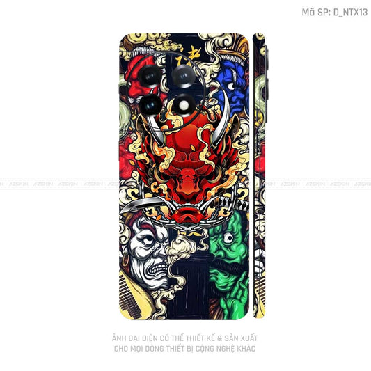Dán Skin Oneplus 11 Series Hình Satan - Samurai | D_NTX13
