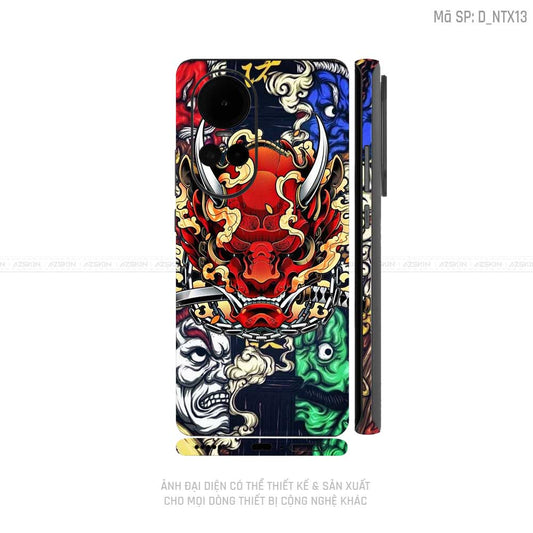 Dán Skin Điện Thoại OPPO Reno Series Hình Nghệ Thuật Xăm | D_NTX13