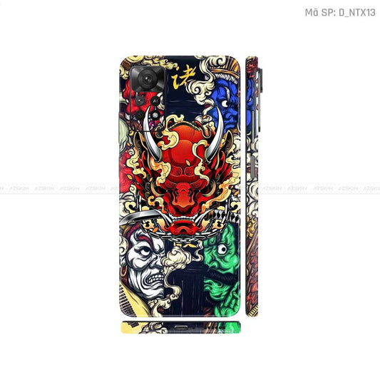 Dán Skin Xiaomi Redmi Note 11 Series Hình Tattoo | D_NTX13