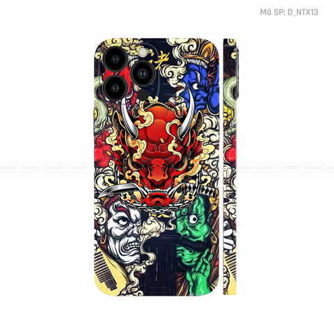 Dán Skin IPhone 16 Series Hình Tattoo | NTX13