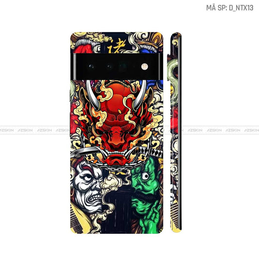 Dán Skin Google Pixel 6 Series Hình Nghệ Thuật Xăm | D_NTX13