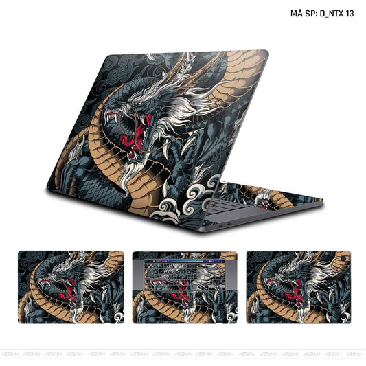 Dán Skin Macbook Hình Rồng 3D  | D_NTX13
